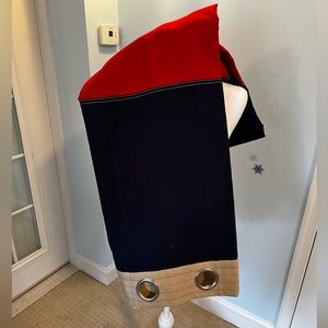 Pottery Barn kids Black out window panel PAIR  44x84inches long